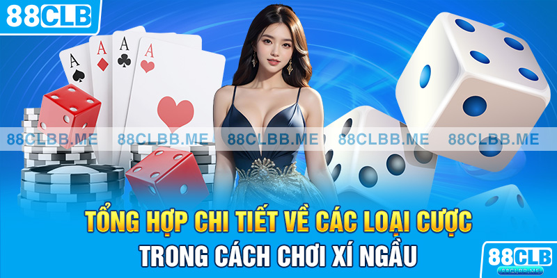 Tổng hợp chi tiết về các loại cược trong cách chơi xí ngầu